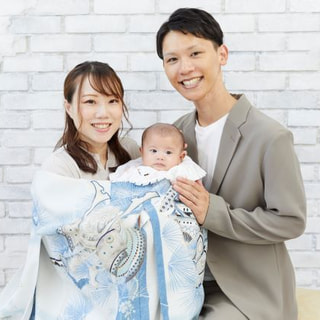 お宮参り掛け着レンタルフォトプラン撮影イメージ