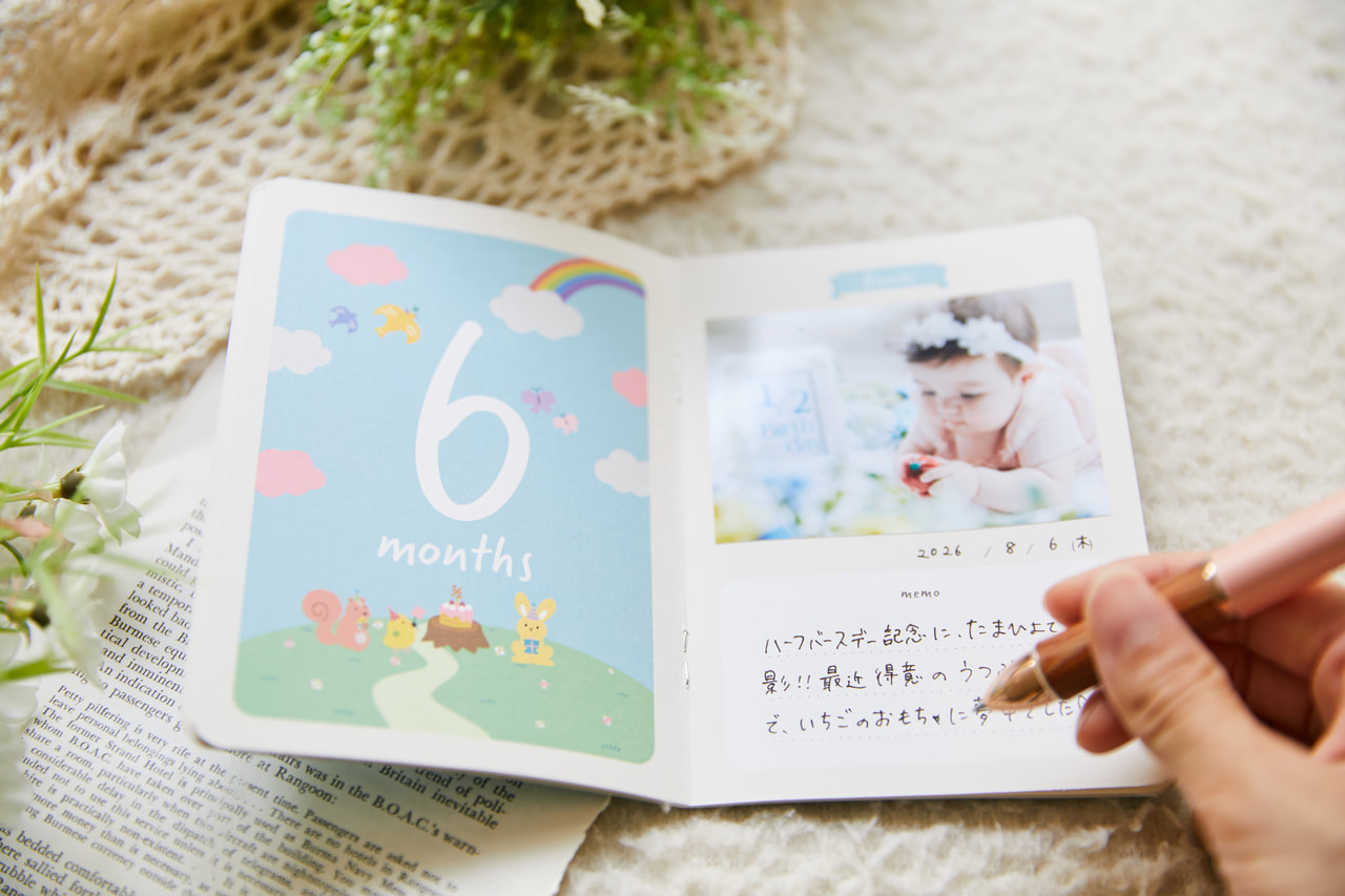 Baby's Photos & Memory Book 使用イメージ